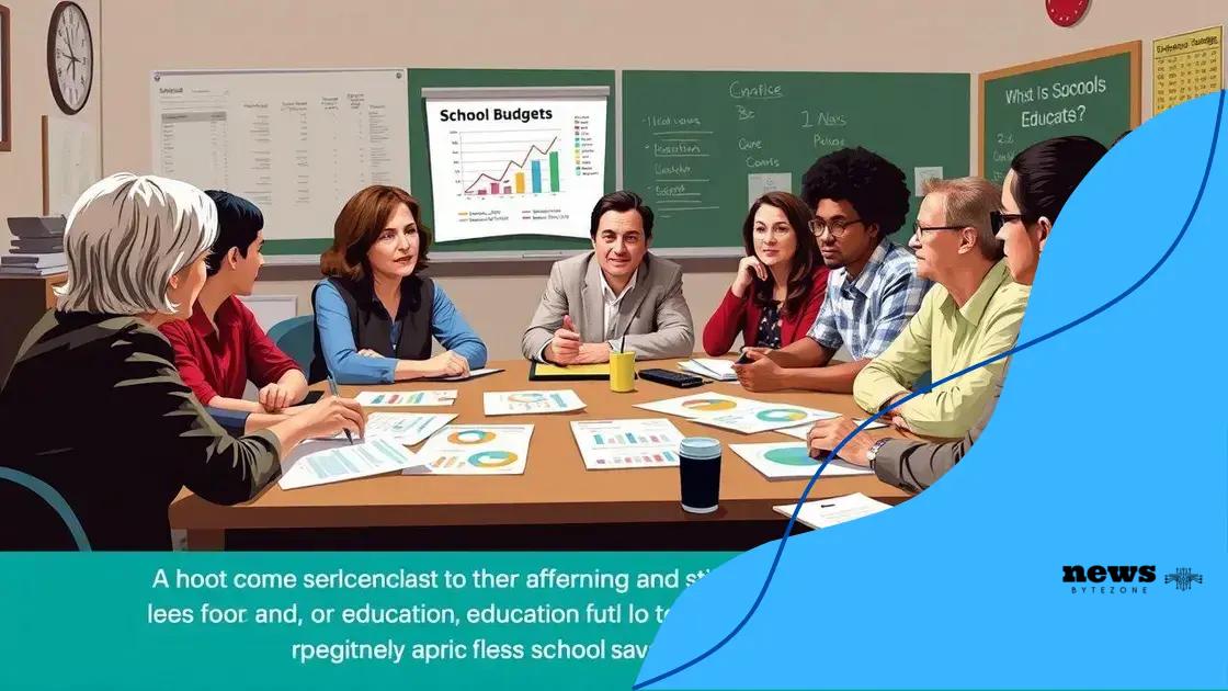 Key factors affecting education budget decisions