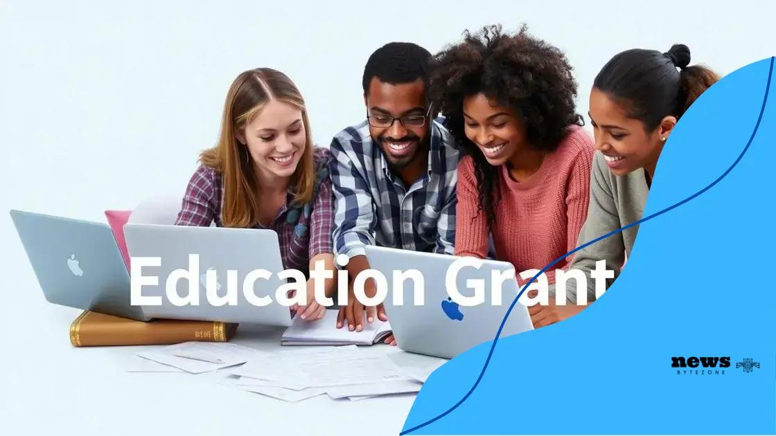 How to find education grants