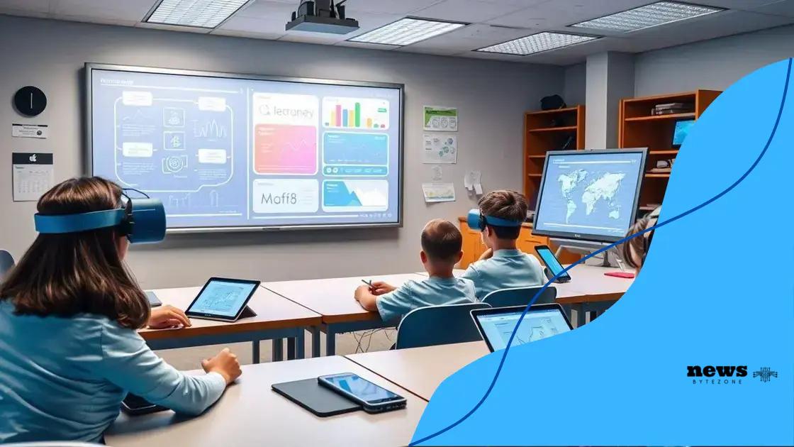 Innovative technologies in education spaces