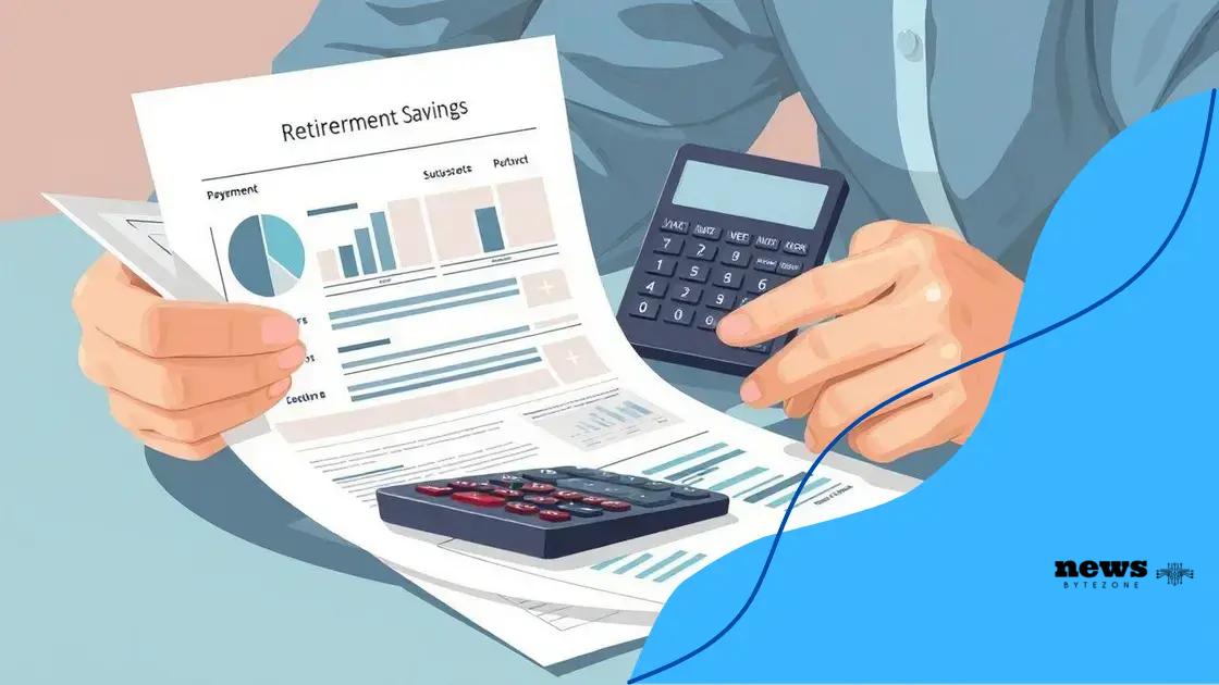 Adjusting retirement savings strategies